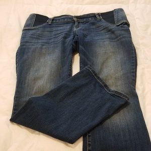Maternity bootcut jeans